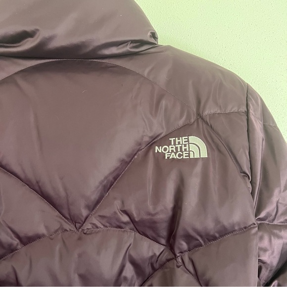 The North Face Purple Down Puffer 550 Coat Size Medium - Picture 6 of 7